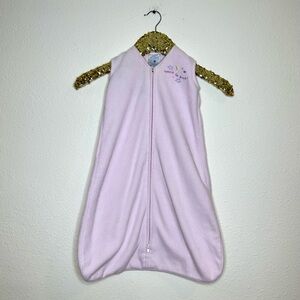 Halo Pink Fleece Cozy Pink Infant Sleep Sack Small 0-6 Months